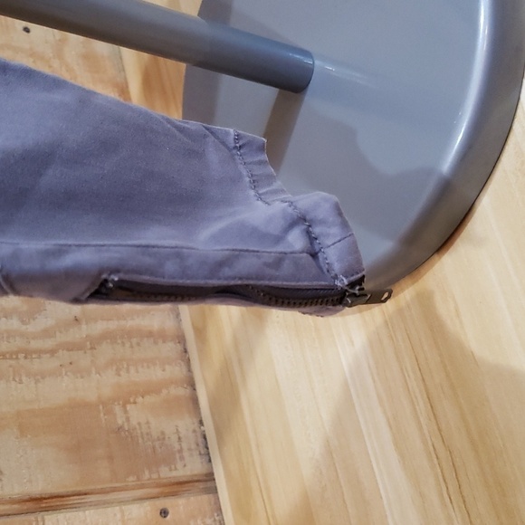 Anthropologie Pilcro Gray Zip Ankle Five Pocket Jeans Size 27 - Picture 3 of 6